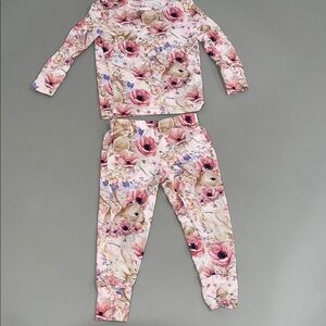 Everly rose Floral Two-Piece Pajama Set